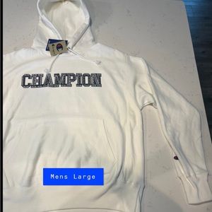 Champion C-Life Reverse Weave 3D Logo Hoodie Mens Large